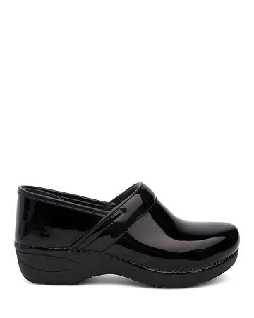 Wide Shoes Dansko XP 2.0 Vernis Femme Noir | FR 621GSO